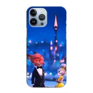 Чехол Зоотрополіс на iPhone 13 Pro Max (Романтический вечер Зверополис)