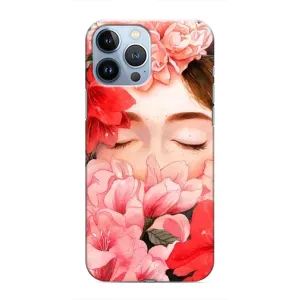 Чехлы (ART) Цветы на iPhone 13 Pro Max (VPrint) (Глаза в цветах)