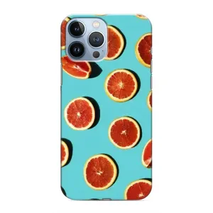 Чехлы с Фруктами для iPhone 13 Pro Max (VPrint) (Грейпфрут)