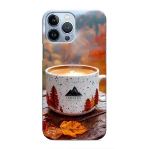 Чохол з принтом «Кава на природі» для iPhone 13 Pro Max
