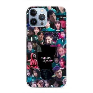 Чохол Гра в кальмара для iPhone 13 Pro Max (Колаж Гра кальмара)