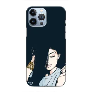 Чохол з принтом «Гарна дівчина» для iPhone 13 Pro Max