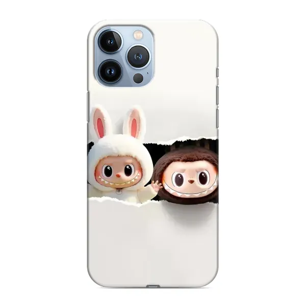 Чехол с принтом «Лабубу» для iPhone 13 Pro Max Чехол с принтом «Лабубу» для iPhone 13 Pro Max