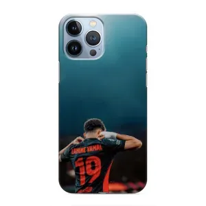 Чехол с футболистом Ламин Ямаль iPhone 13 Pro Max (Ламин 19)