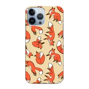 Чехлы с картинкой Лисички для iPhone 13 Pro Max (VPrint) (Лисички)