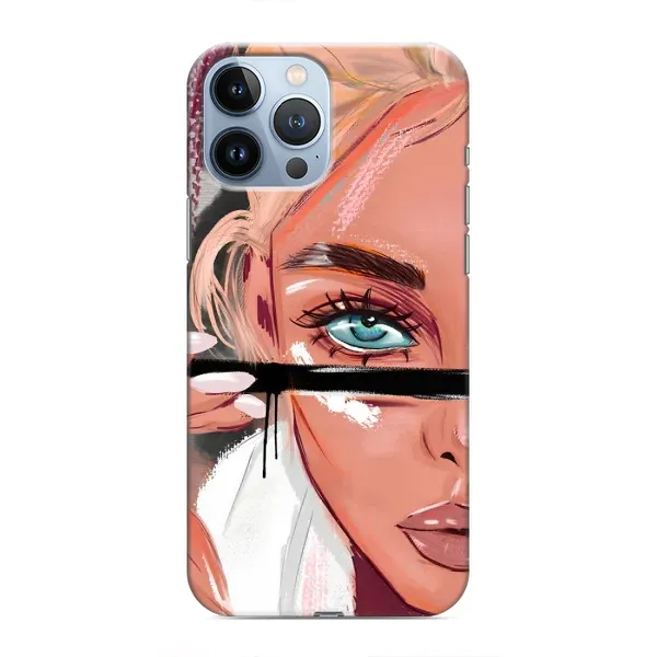 Чохол з принтом «Макіяж» для iPhone 13 Pro Max