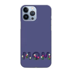 Чехлы для мамы на iPhone 13 Pro Max (Мама в цветах)