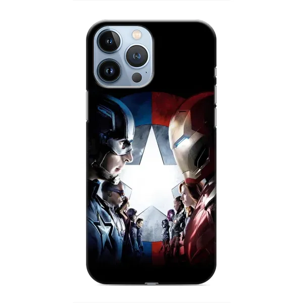 Чохол з принтом «Марвел стайл» для iPhone 13 Pro Max