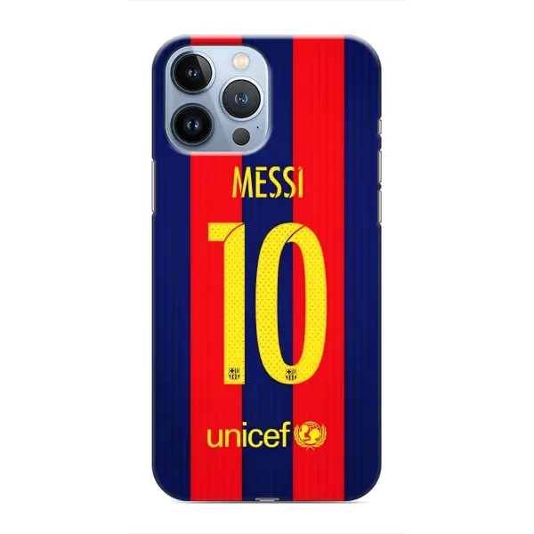 Чехол с принтом «Messi Barca 10» для iPhone 13 Pro Max
