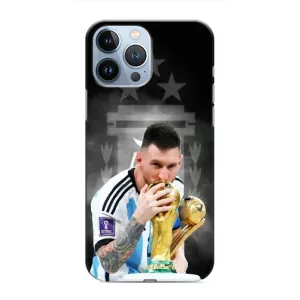 Чохол з принтом «Мессі Чемпіон» для iPhone 13 Pro Max
