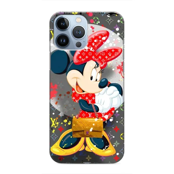 Чехол с принтом «Minni с бантиком» для iPhone 13 Pro Max