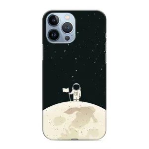 Космические Чехлы для Айфон 13 Про Макс (VPrint) (На луне)