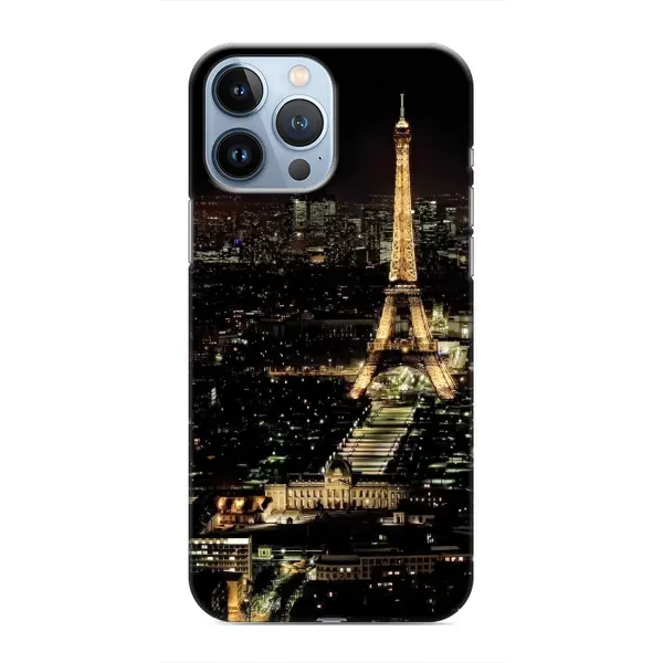 Чохол з принтом «Нічний Париж» для iPhone 13 Pro Max