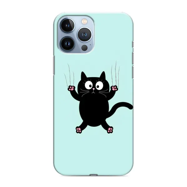 Чехол с принтом «Падающий кот» для iPhone 13 Pro Max