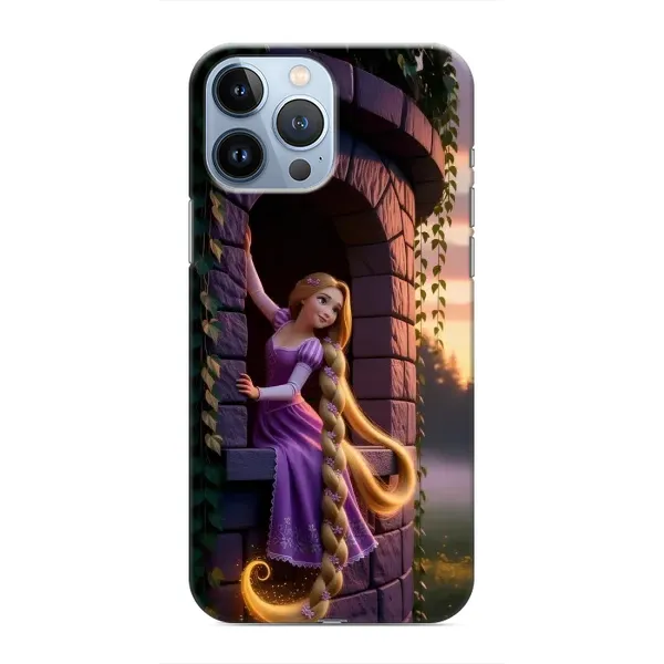 Чехол с принтом «Рапунцель на башне» для iPhone 13 Pro Max