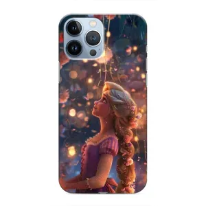 Чехол Рапунцель для iPhone 13 Pro Max (Рапунцель фонарики)