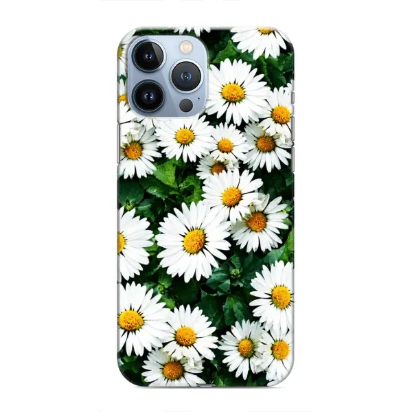 Чохол з принтом «Ромашки» для iPhone 13 Pro Max