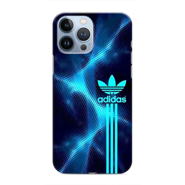 Чехол с принтом «Синий Адидас» для iPhone 13 Pro Max