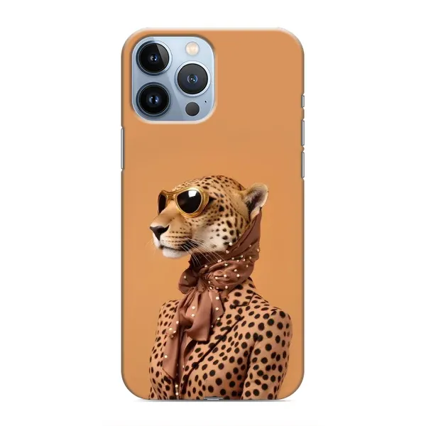 Чохол з принтом «Стильний леопард» для iPhone 13 Pro Max