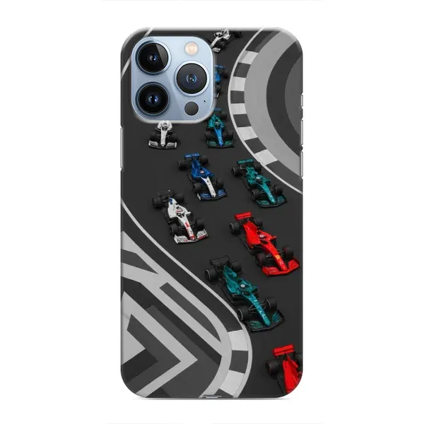 Чехол с принтом «Трасса Ф1» для iPhone 13 Pro Max
