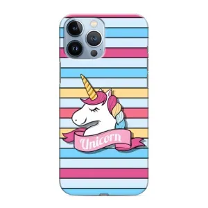 Чохол для Ейпл 13 Про Макс - (Єдинорожки - Новинки) (AlphaPrint) (Unicorn)