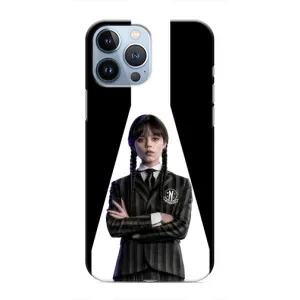 Чехлы Венсдей на iPhone 13 Pro Max Уэнсдей (AlphaPrint) (W-Wednesday)