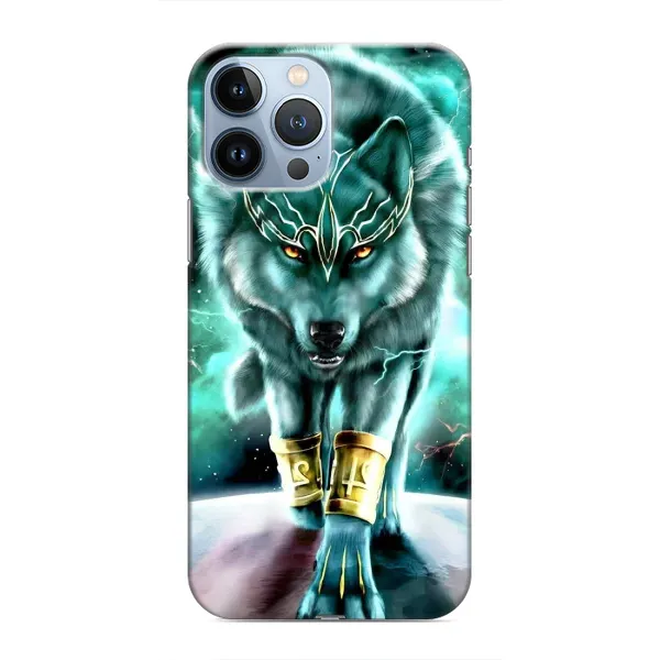 Чохол з принтом «Яскравий вовк» для iPhone 13 Pro Max