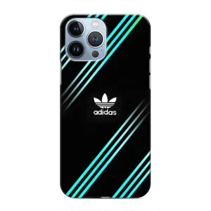 Чехлы Адидас для iPhone 13 Pro (AlphaPrint) (Адидас с полосами)