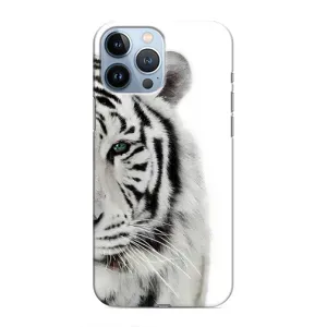 Чохли з картинкою животних iPhone 13 Pro (Білий Тигр)