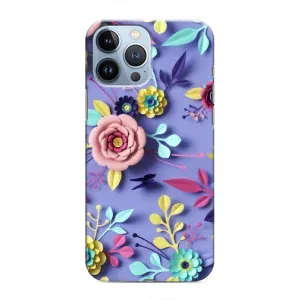 Чехлы с Цветами для iPhone 13 Pro (VPrint) (Цветочный дизайн)