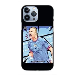Чехлы с футболистом Ерлинг Холанд для iPhone 13 Pro (AlphaPrint) (гол Эрлинг Холланд)
