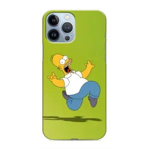 Чехол с Симпсонами для iPhone 13 Pro (VPrint) (Гомер Симпсон)