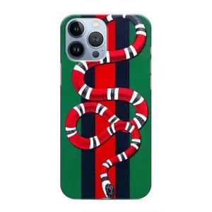 Чехлы ГУЧЧИ для Айфон 13 Про (AlphaPrint) (Gucci змия)