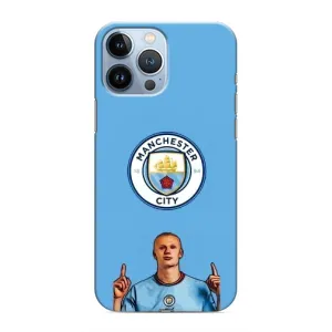 Чехлы с футболистом Ерлинг Холанд для iPhone 13 Pro (AlphaPrint) (Холанд Манчестер Сити)
