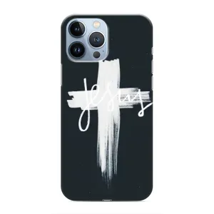 Чехол для iPhone 13 Pro (AlphaPrint) - (Христианские) (Иисус)
