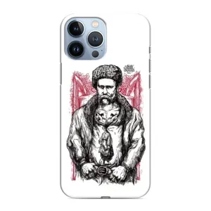 Чехлы для iPhone 13 Pro с принтом Тараса Шевченко (AlphaPrint) (Козак Шевченко)