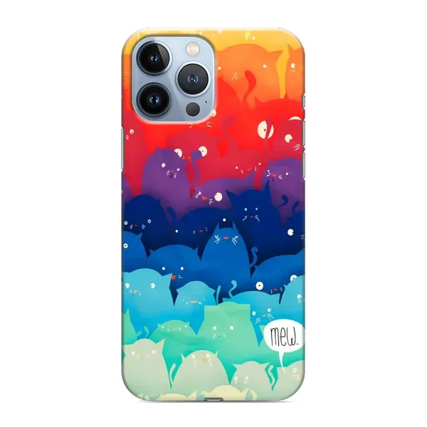 Чехол с принтом «Mew» для iPhone 13 Pro