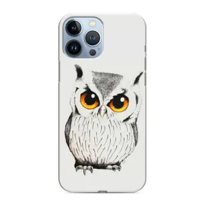 Чехол с птицами на iPhone 13 Pro (VPrint) (Милая Сова)