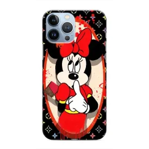 Чехол Disney Mouse iPhone 13 Pro (PREMIUMPrint) (Минни Маус ЛВ)