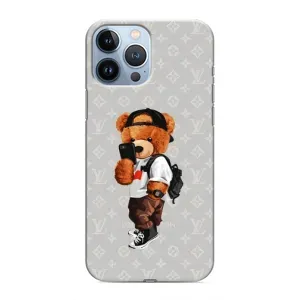 Бренднові Чохли для iPhone 13 Pro - (PREMIUMPrint) (Ведмедик Луі)