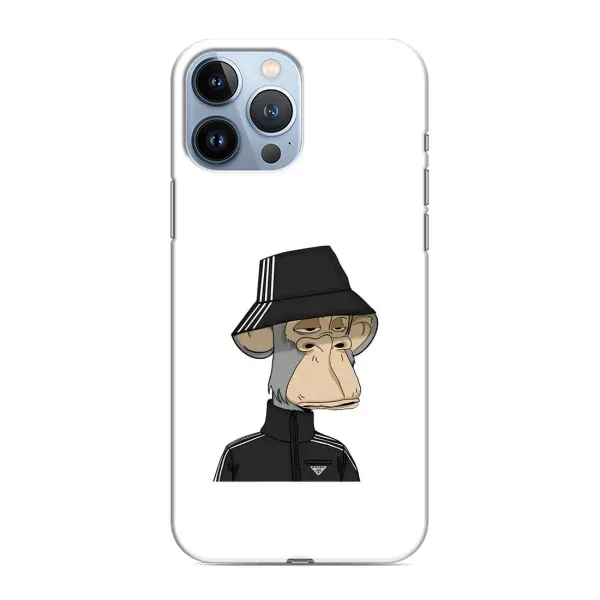 Чехол с принтом «обезьяна NFT Adidas» для iPhone 13 Pro