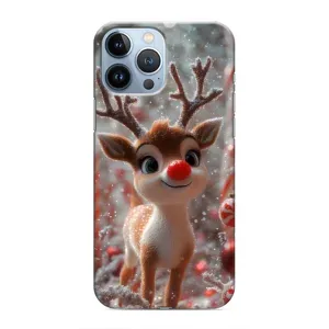 Чехол с принтом «Олень с носом» для iPhone 13 Pro