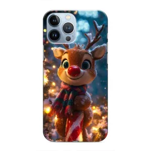 Чехол с принтом «Олень с шарфом» для iPhone 13 Pro