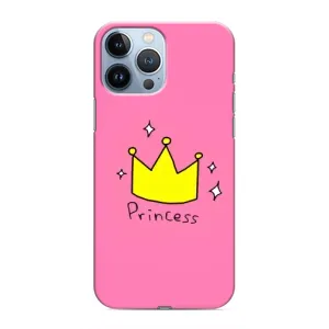 Чехол с картинкой (Стильные) для Айфон 13 Про - (AlphaPrint) (Princess)