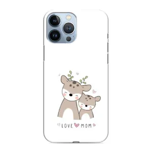 Чохли для мами на iPhone 13 Pro (Оленята мама і малюк)