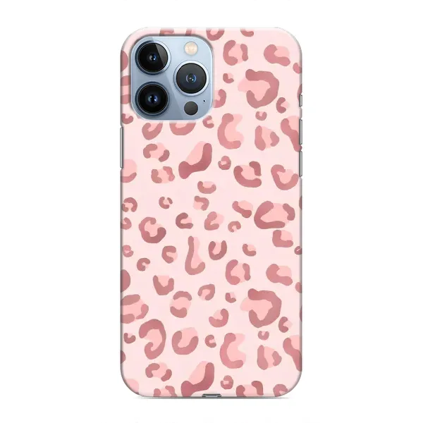 Чохол з принтом «Рожевий леопард» для iPhone 13 Pro