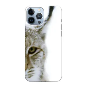 Чохли з картинкою животних iPhone 13 Pro (Рись)