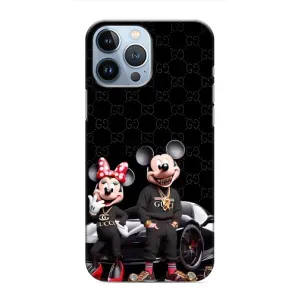Чехол Disney Mouse iPhone 13 Pro (PREMIUMPrint) (Семья Маусов)
