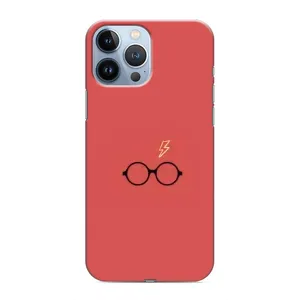 Чехлы с Гарри Поттером для iPhone 13 Pro (AlphaPrint) (шрам и очки)