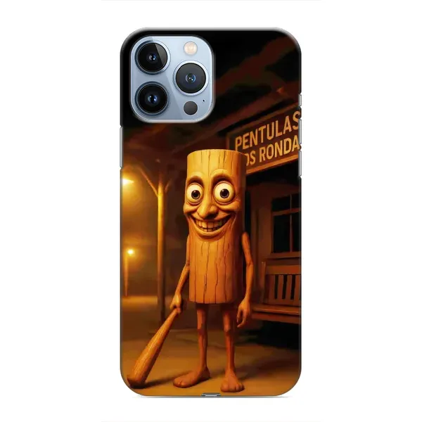 Чохол з принтом «Тунг тунг сахур» для iPhone 13 Pro Чохол з принтом «Тунг тунг сахур» для iPhone 13 Pro